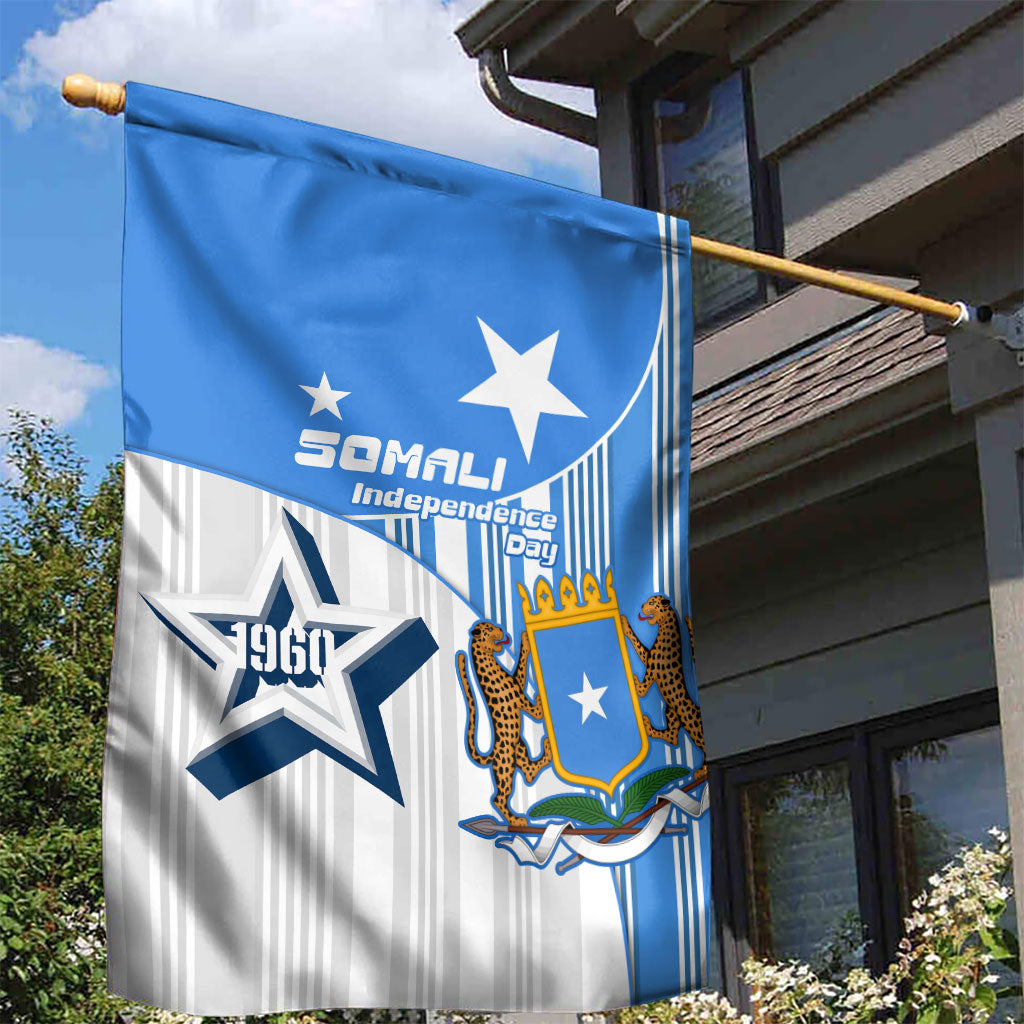Somalia Independence Day 1960 Garden Flag Somali Coat Of Arms Star - Land Of The Brave
