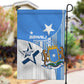 Somalia Independence Day 1960 Garden Flag Somali Coat Of Arms Star - Land Of The Brave