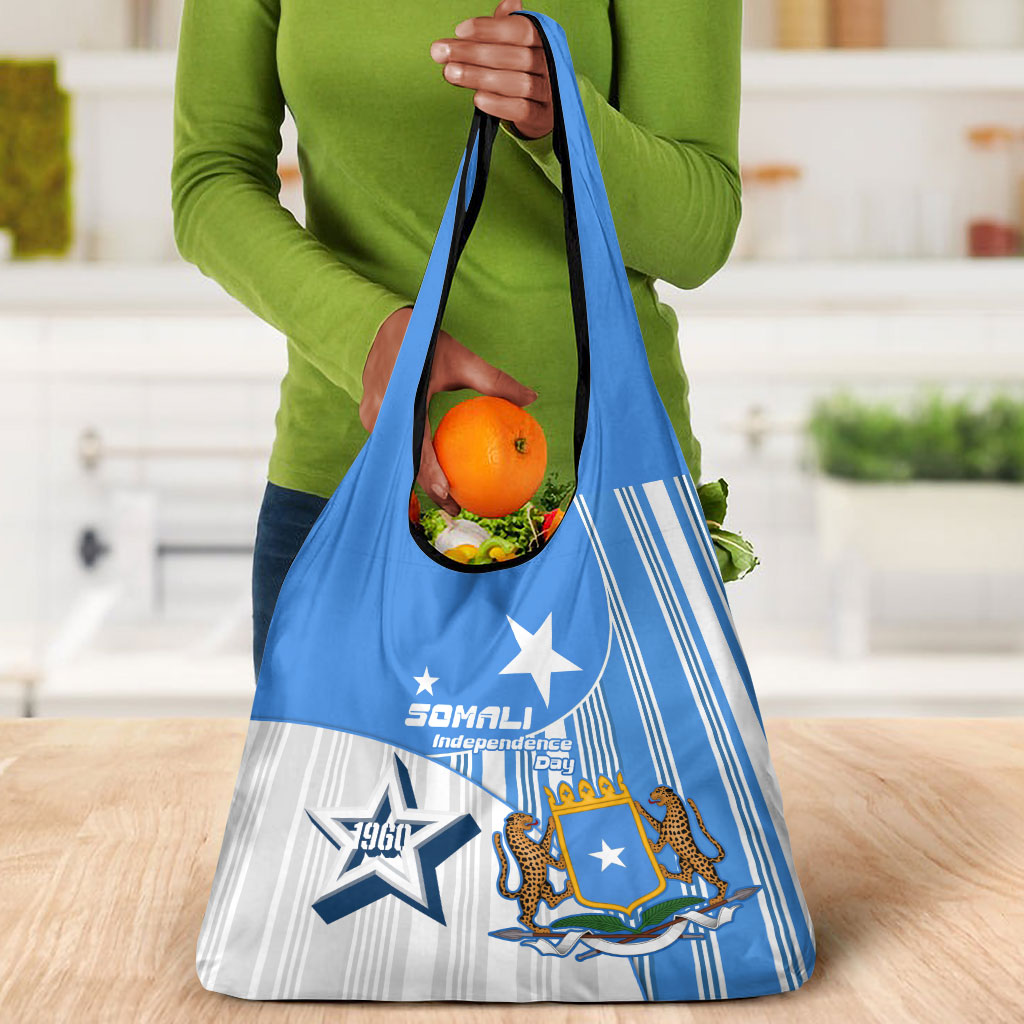Somalia Independence Day 1960 Grocery Bag Somali Coat Of Arms Star - Land Of The Brave