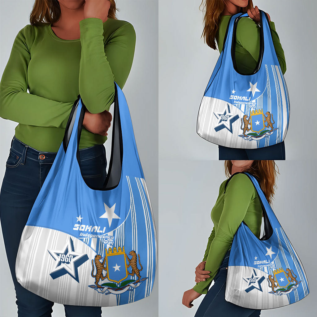 Somalia Independence Day 1960 Grocery Bag Somali Coat Of Arms Star - Land Of The Brave