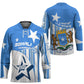 Somalia Independence Day 1960 Hockey Jersey Somali Coat Of Arms Star - Land Of The Brave