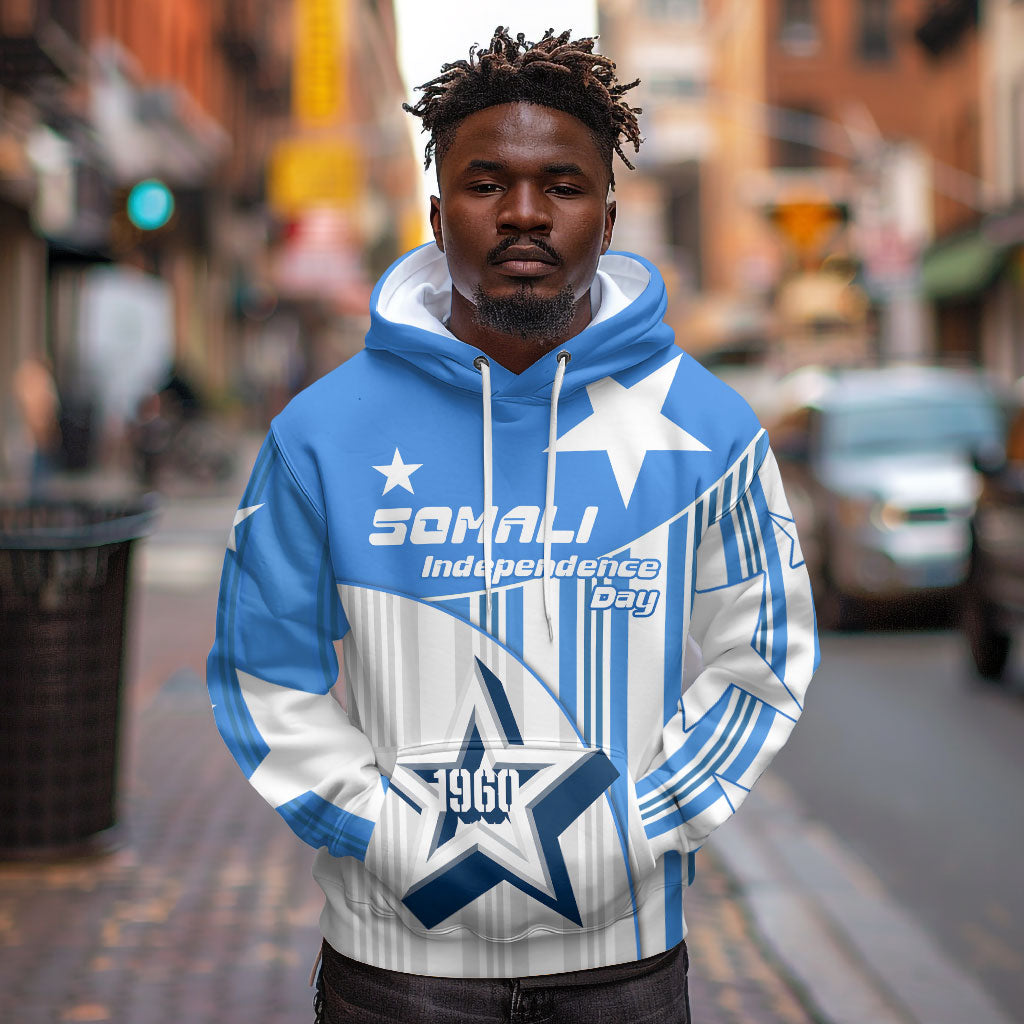 Somalia Independence Day 1960 Hoodie Somali Coat Of Arms Star - Land Of The Brave