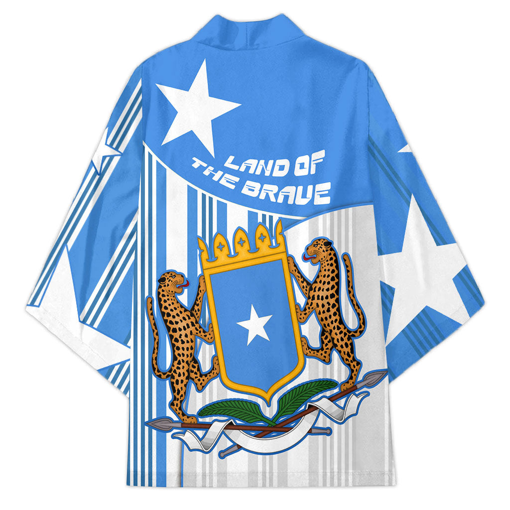 Somalia Independence Day 1960 Kimono Somali Coat Of Arms Star - Land Of The Brave