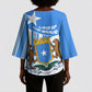Somalia Independence Day 1960 Kimono Sleeve Blouse Somali Coat Of Arms Star - Land Of The Brave