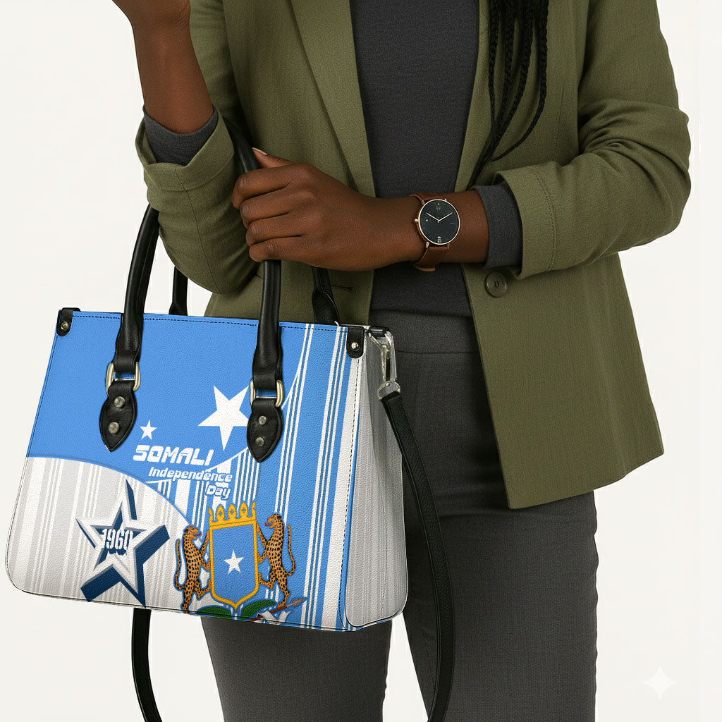 Somalia Independence Day 1960 Leather Bag Somali Coat Of Arms Star - Land Of The Brave