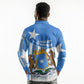 Somalia Independence Day 1960 Long Sleeve Polo Shirt Somali Coat Of Arms Star - Land Of The Brave