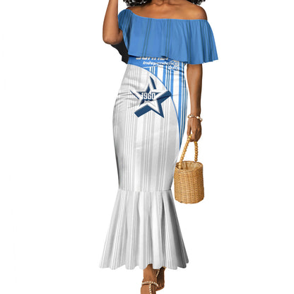 Somalia Independence Day 1960 Mermaid Dress Somali Coat Of Arms Star - Land Of The Brave