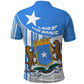Somalia Independence Day 1960 Polo Shirt Somali Coat Of Arms Star - Land Of The Brave