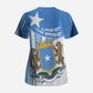 Somalia Independence Day 1960 Scrub Top Somali Coat Of Arms Star - Land Of The Brave