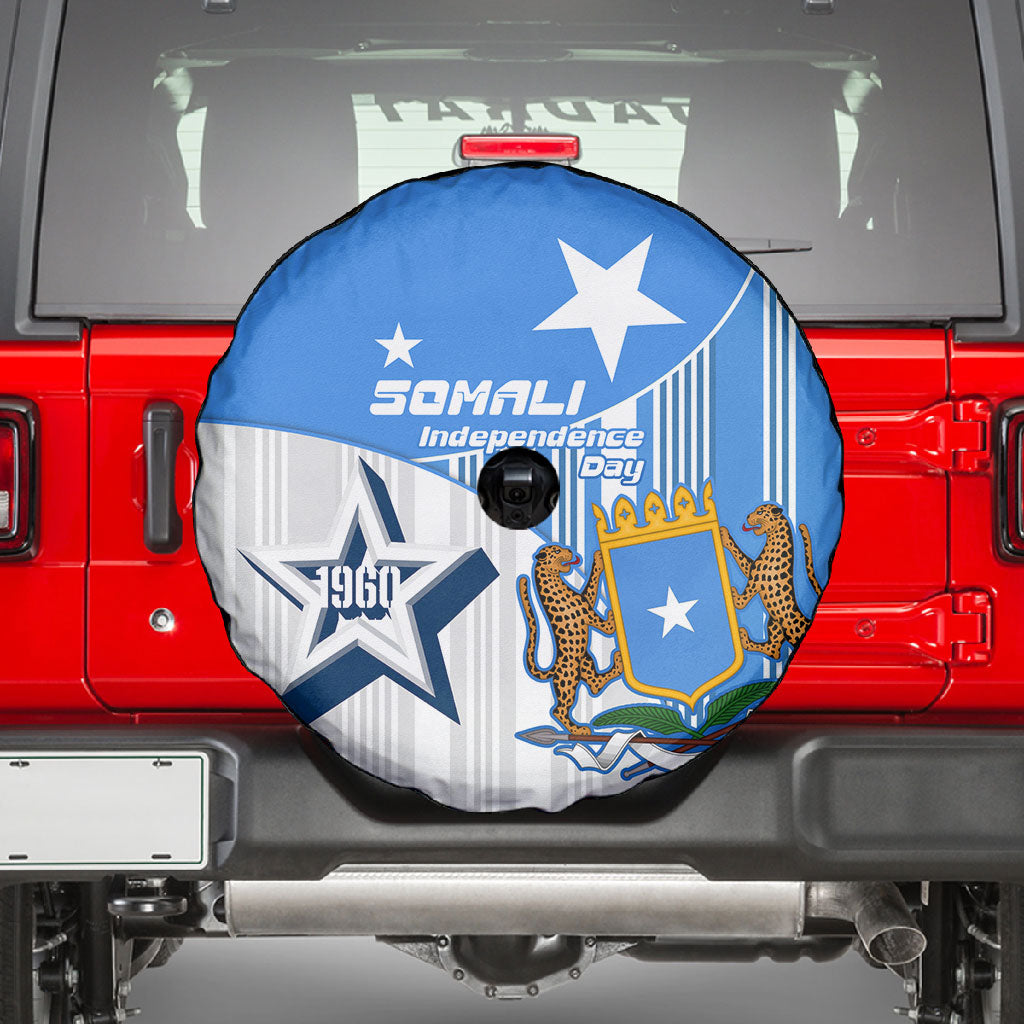 Somalia Independence Day 1960 Spare Tire Cover Somali Coat Of Arms Star - Land Of The Brave