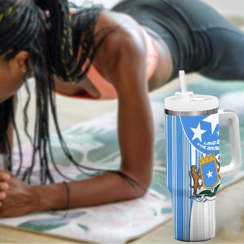 Somalia Independence Day 1960 Tumbler With Handle Somali Coat Of Arms Star - Land Of The Brave