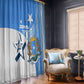 Somalia Independence Day 1960 Window Curtain Somali Coat Of Arms Star - Land Of The Brave