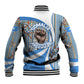 Somalia Freedom Independence Baseball Jacket Leopard Flag Power Fist