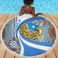 Somalia Freedom Independence Beach Blanket Leopard Flag Power Fist