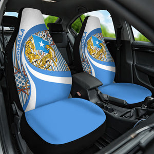 Somalia Freedom Independence Car Seat Cover Leopard Flag Power Fist