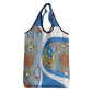 Somalia Freedom Independence Grocery Bag Leopard Flag Power Fist