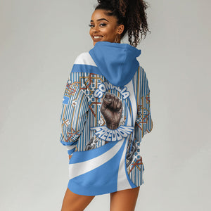Somalia Freedom Independence Hoodie Dress Leopard Flag Power Fist