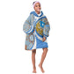 Somalia Freedom Independence Kid Wearable Blanket Hoodie Leopard Flag Power Fist