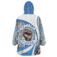 Somalia Freedom Independence Kid Wearable Blanket Hoodie Leopard Flag Power Fist