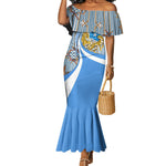 Somalia Freedom Independence Mermaid Dress Leopard Flag Power Fist