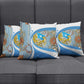 Somalia Freedom Independence Pillow Cover Leopard Flag Power Fist