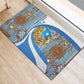 Somalia Freedom Independence Rubber Doormat Leopard Flag Power Fist