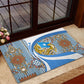 Somalia Freedom Independence Rubber Doormat Leopard Flag Power Fist