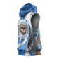 Somalia Freedom Independence Sleeveless Hoodie Leopard Flag Power Fist