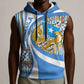 Somalia Freedom Independence Sleeveless Hoodie Leopard Flag Power Fist