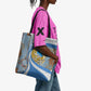Somalia Freedom Independence Tote Bag Leopard Flag Power Fist