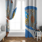 Somalia Freedom Independence Window Curtain Leopard Flag Power Fist