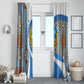 Somalia Freedom Independence Window Curtain Leopard Flag Power Fist
