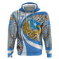 Somalia Freedom Independence Zip Hoodie Leopard Flag Power Fist
