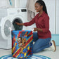 DR Congo Patrice Lumumba Football Victory Laundry Basket African Pride Leopard And Flag