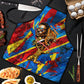 DR Congo Patrice Lumumba Football Victory Apron African Pride Leopard And Flag