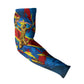 DR Congo Patrice Lumumba Football Victory Arm Sleeves African Pride Leopard And Flag