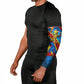 DR Congo Patrice Lumumba Football Victory Arm Sleeves African Pride Leopard And Flag