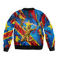 DR Congo Patrice Lumumba Football Victory Bomber Jacket African Pride Leopard And Flag