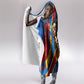 DR Congo Patrice Lumumba Football Victory Hooded Blanket African Pride Leopard And Flag