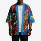 DR Congo Patrice Lumumba Football Victory Kimono African Pride Leopard And Flag