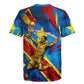 DR Congo Patrice Lumumba Football Victory Rugby Jersey African Pride Leopard And Flag