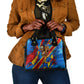 DR Congo Patrice Lumumba Football Victory Shoulder Handbag African Pride Leopard And Flag