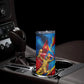 DR Congo Patrice Lumumba Football Victory Skinny Tumbler African Pride Leopard And Flag