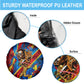 DR Congo Patrice Lumumba Football Victory Spare Tire Cover African Pride Leopard And Flag
