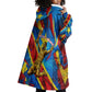 DR Congo Patrice Lumumba Football Victory Wearable Blanket Hoodie African Pride Leopard And Flag