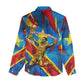 DR Congo Patrice Lumumba Football Victory Women Casual Shirt African Pride Leopard And Flag
