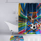 DR Congo Patrice Lumumba Bathroom Set Kinshasa Stadium Flag - King Of Kinshasa Football