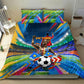DR Congo Patrice Lumumba Bedding Set Kinshasa Stadium Flag - King Of Kinshasa Football