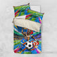 DR Congo Patrice Lumumba Bedding Set Kinshasa Stadium Flag - King Of Kinshasa Football