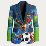DR Congo Patrice Lumumba Blazer Kinshasa Stadium Flag - King Of Kinshasa Football
